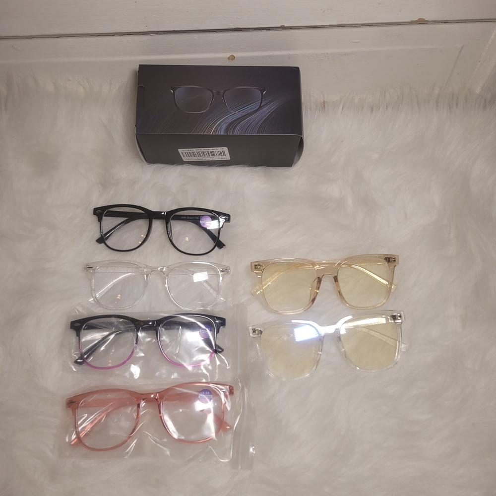 Anti-Blue Light +0.50 Glasses Set